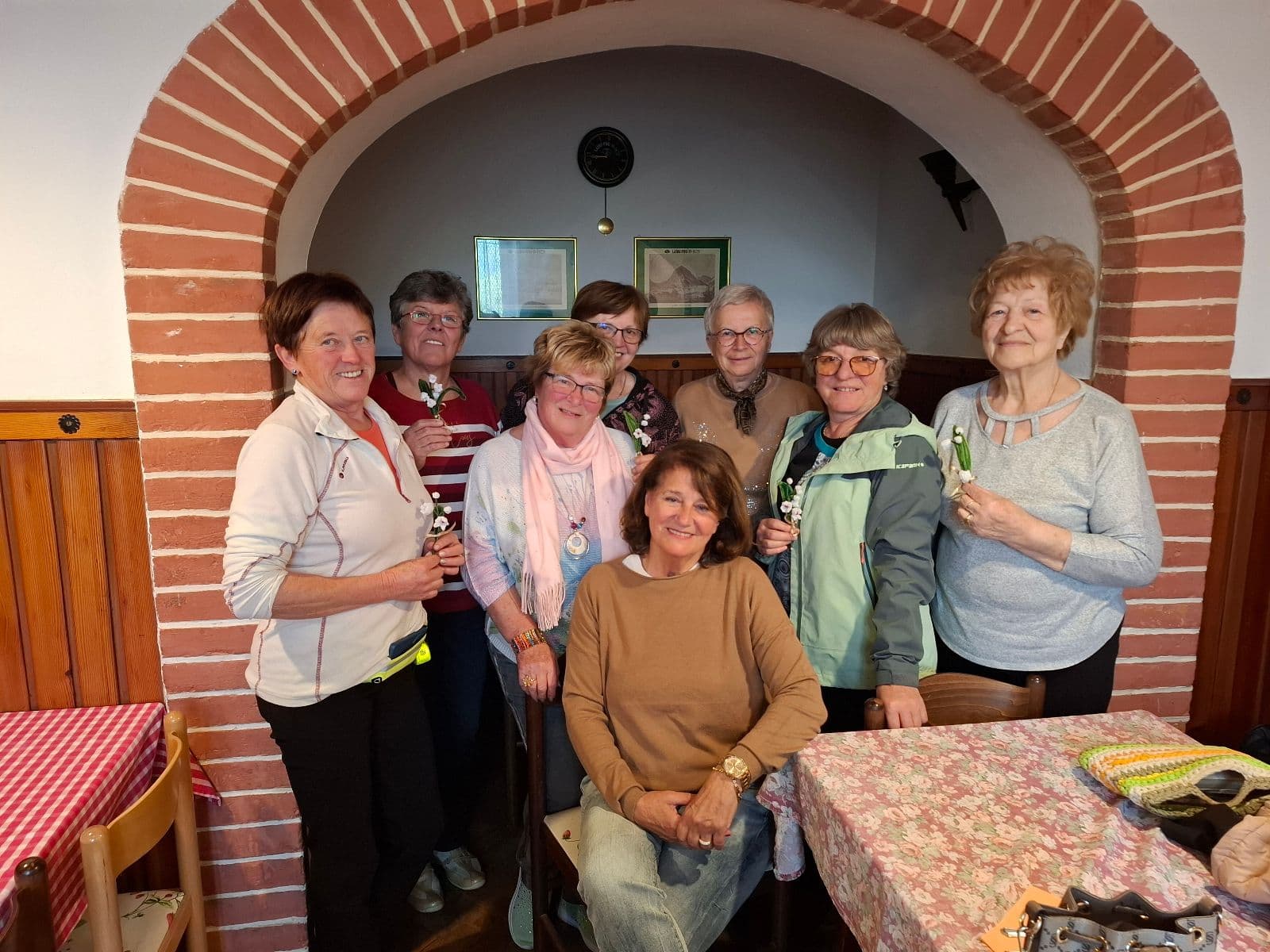 Zaključek krožka "ročna dela" z mentorico Bredo Rozman